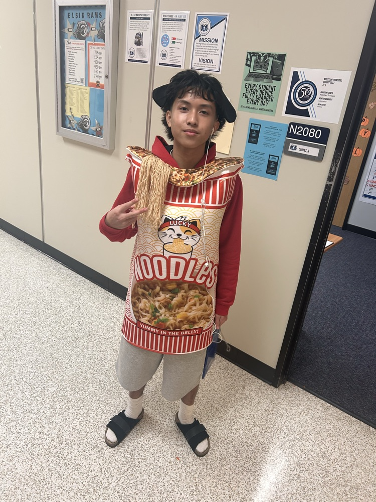 Our Rams showed up in style for Halloween! From creative costumes to festive fun, Elsik students brought the spirit of the season to campus. 💙🤍 #RamPride #HalloweenAtElsik #CreativeRams