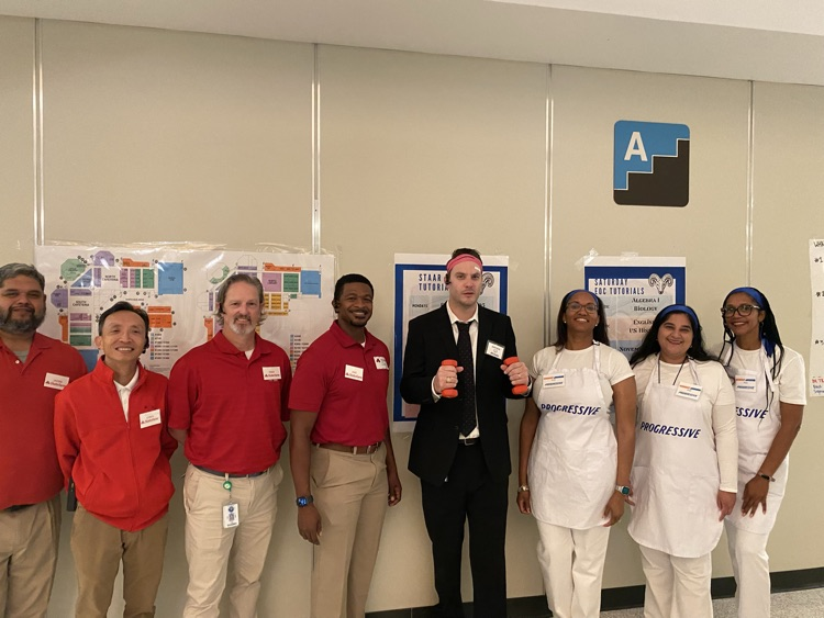 Even our administration team got into the Halloween spirit! From fun costumes to festive energy, they helped make the day unforgettable for our students. 🤍🎭 #ElsikPride #TeamElsik #HalloweenFun