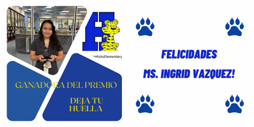 Make your Mark Award winner Ingrid Vasquez