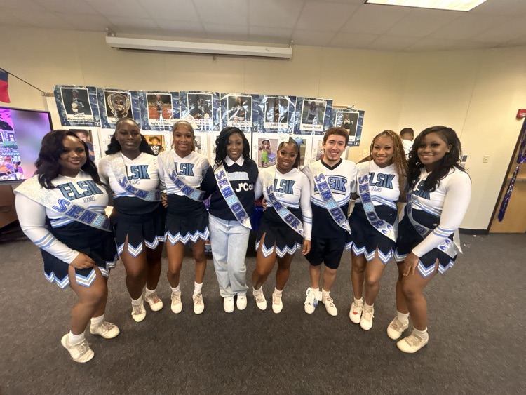 Our Senior Cheerleaders have led with heart, spirit, and unstoppable energy! 🔥 Thank you for representing Elsik with pride and passion. You’ve left your mark, and your legacy will always cheer on the Rams!