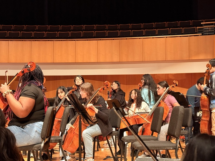 Elsik High School Orchestra attened Music Day at Sam Houston State! What a great opportunity for these kids to experience a day in a life of a music major. They took 2 classes, a master class & played with their symphony.