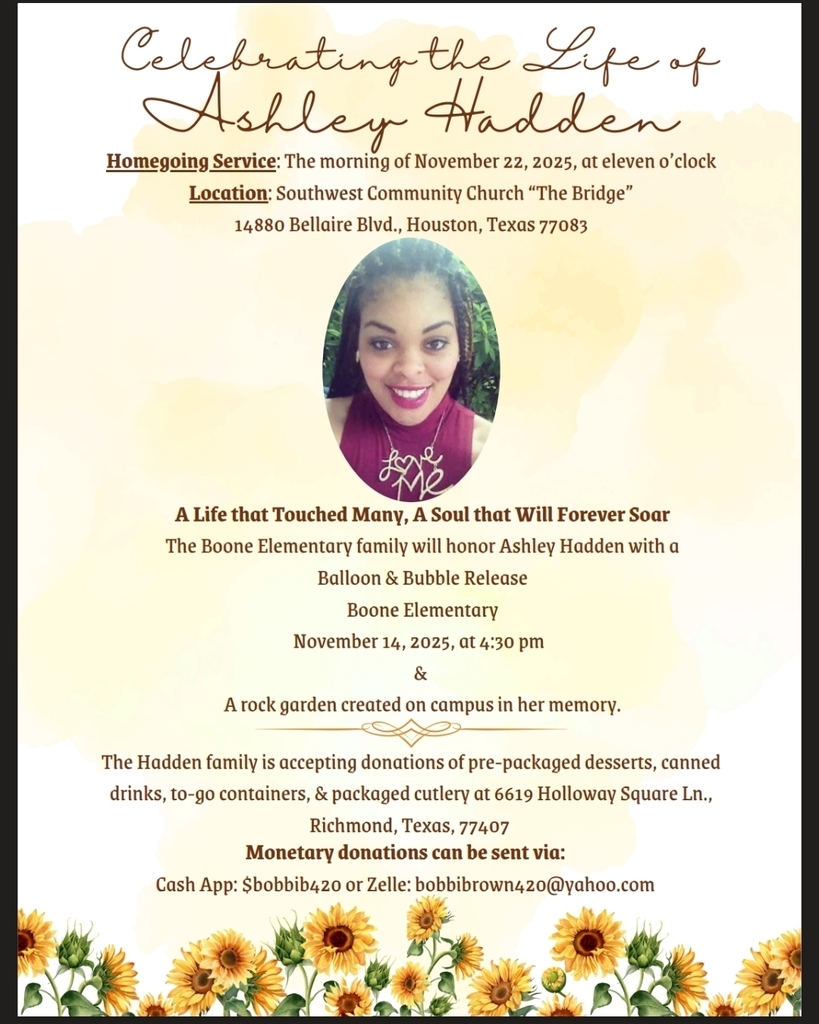 Celebrate the Life of Ms. Hadden