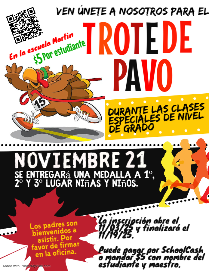 Come Join us for Turkey Trot