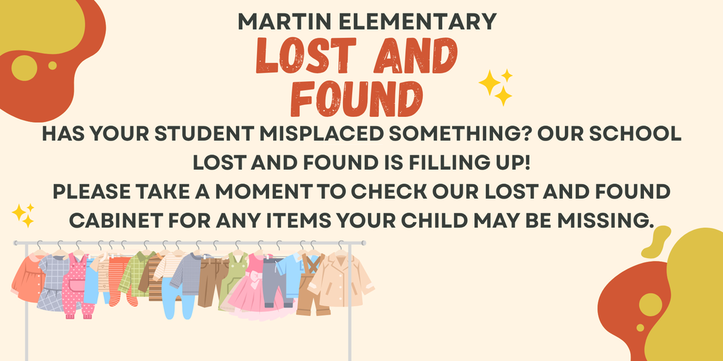 Martin Elementary Lost and Found