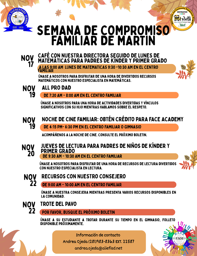 Martin Engagement Week!