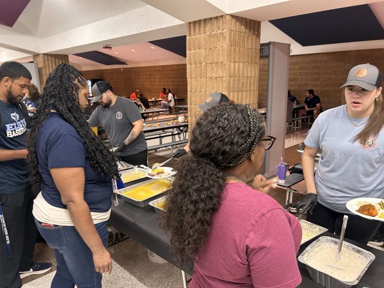 Thank you to our Elsik High School staff for joining us at our Thanksgiving Luncheon today. We appreciate your hard work, dedication, and the heart you bring to our campus each day.