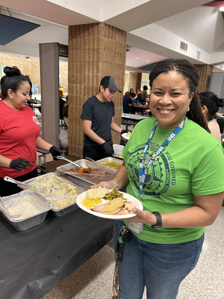 Today we gathered as a staff to celebrate Thanksgiving and to honor the commitment each of you shows to our students. Thank you for making Elsik High School a place of excellence.