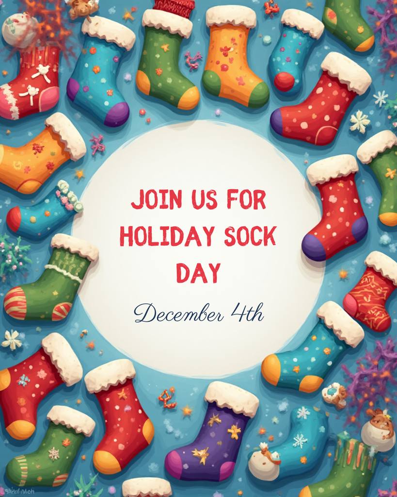 Holiday Sock Day