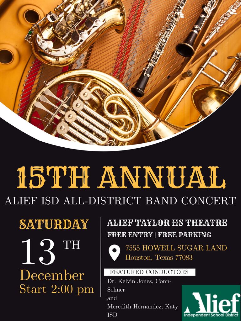 Alief ISD All District Band Concert