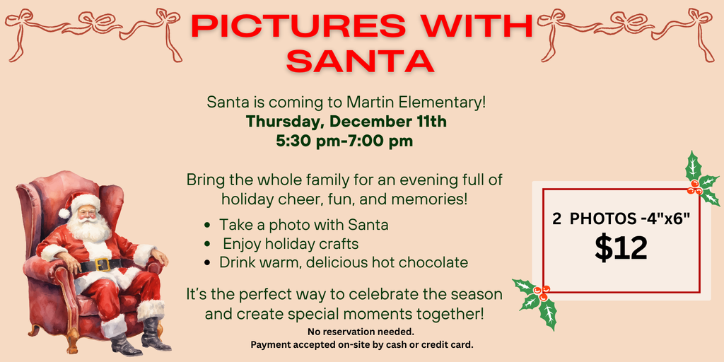 Pictures with Santa