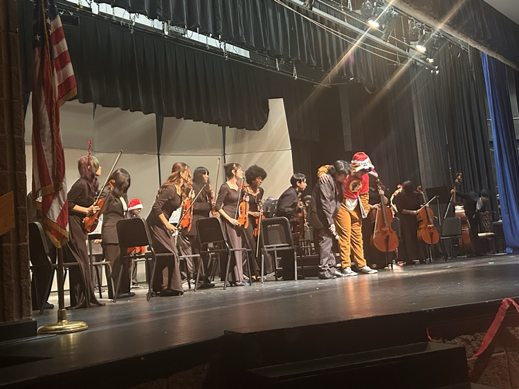 Our Mighty Ram Orchestra hosted a delightful Winter Concert! The holiday music was a joy. The stage and theater was packed and the energy was high! Thank you, Director V for pouring into our Rams! #RamNation