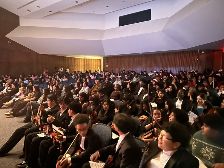 Our Mighty Ram Orchestra hosted a delightful Winter Concert! The holiday music was a joy. The stage and theater was packed and the energy was high! Thank you, Director V for pouring into our Rams! #RamNation