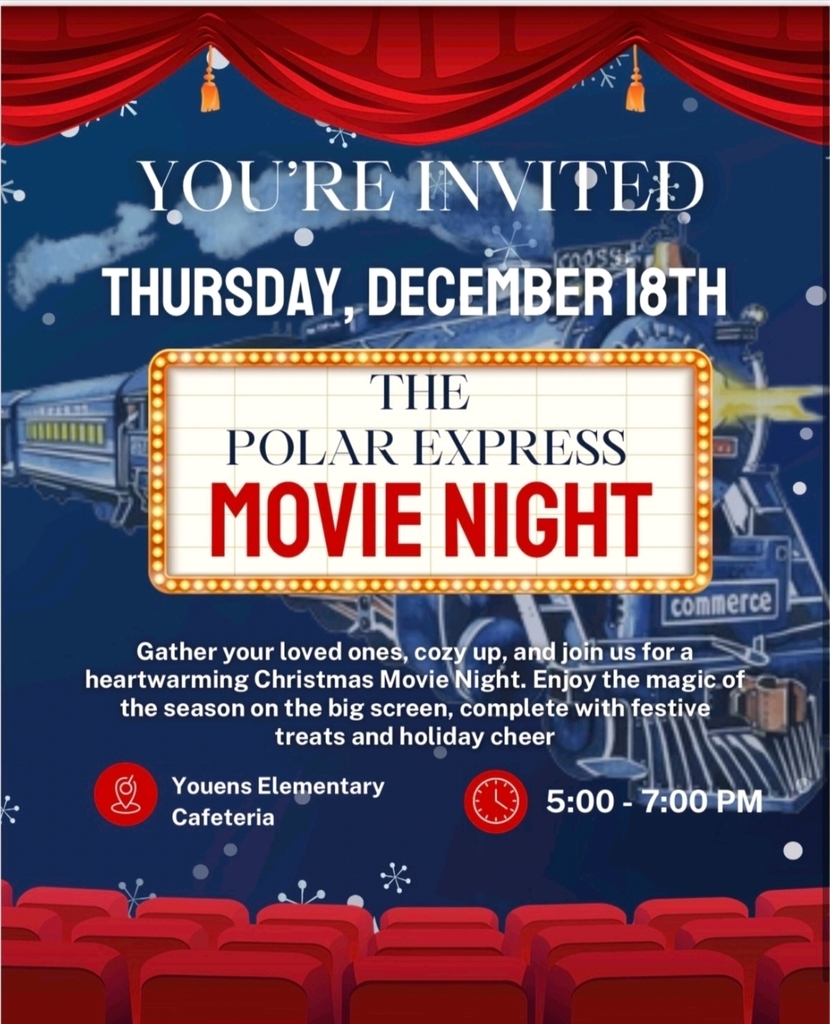 Polar Express Movie Night Flyer 