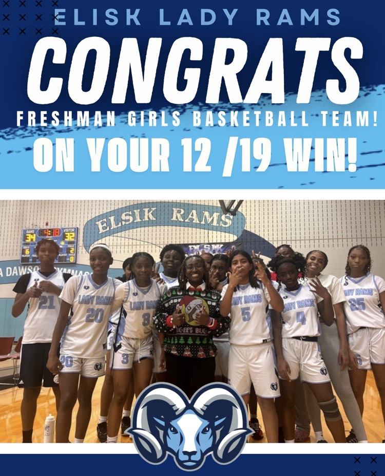 Shoutout to our Freshman Girls Basketball team for an exciting win over Hastings on December 19th! Their hustle, teamwork, and determination lit up the court—Ram Nation is proud! 🏀👏 #RamNation #GoRams