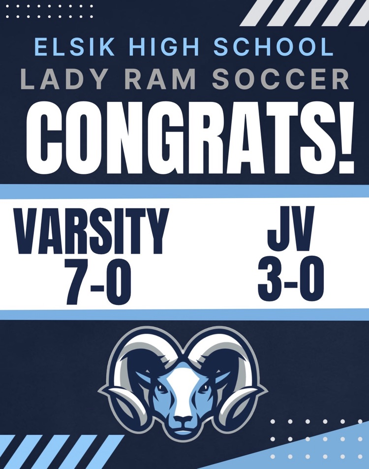 Congrats to Lady Ram Soccer on an outstanding showing against Lamar Consolidated High School. Both Varsity and JV earned strong victories, competing with heart, focus, and true Ram pride. Way to represent and keep leading the way. #RamNation