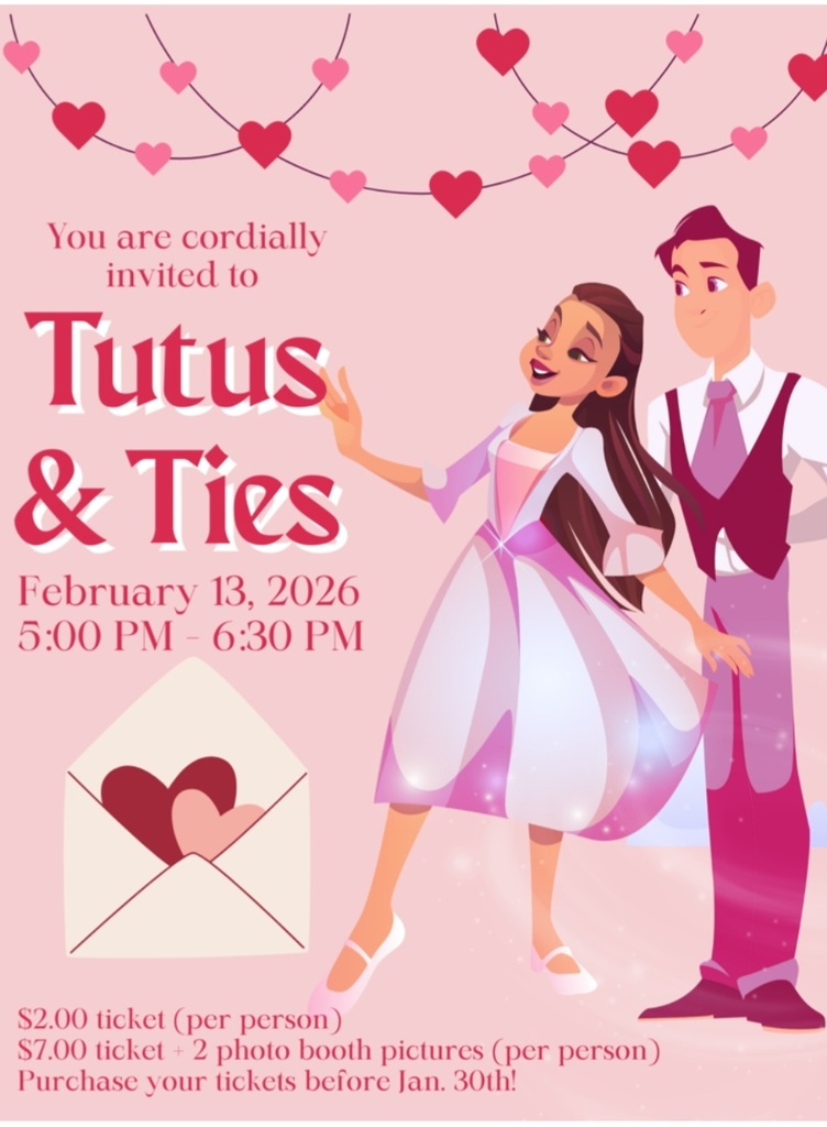 Tutus and Ties flyer