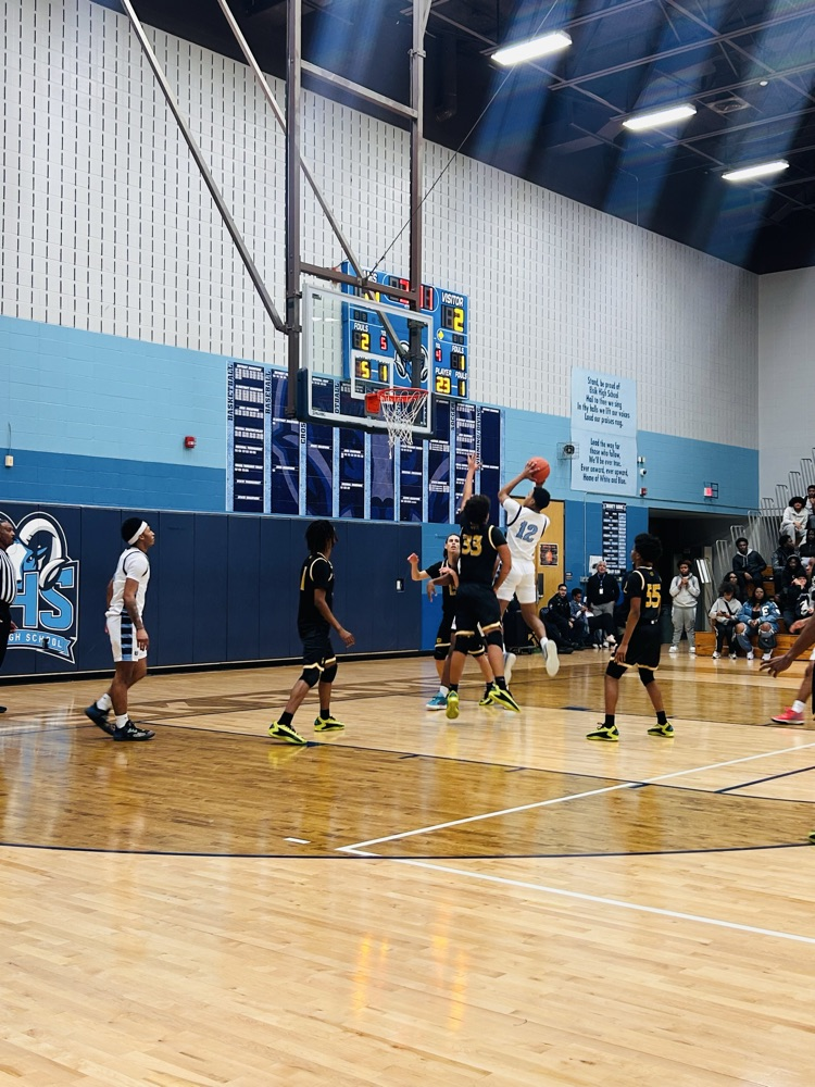 Elsik Varsity Basketball lit the court on fire, great team work! #RamNation