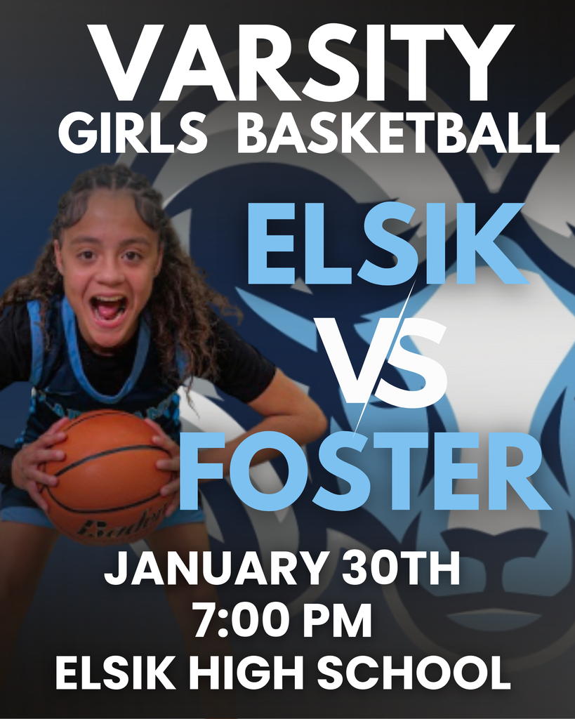 Our Elsik Lady Rams take on Foster High School this Friday, January 30th, at Elsik High School! Go Rams! #ramnation