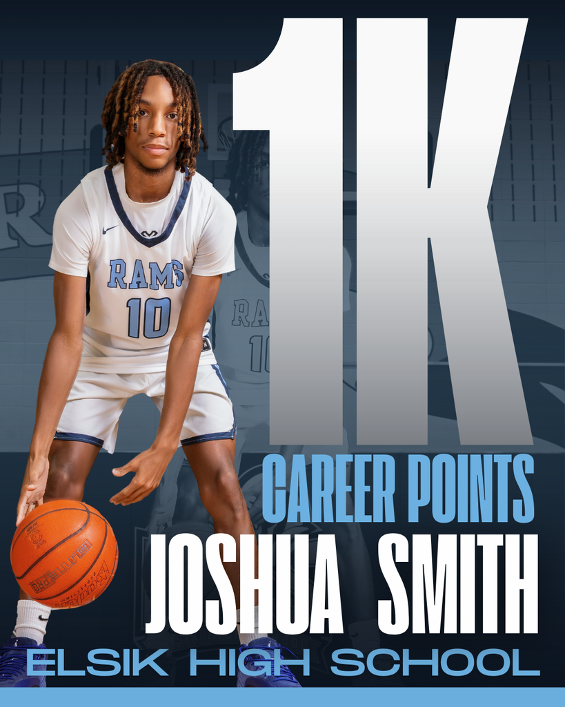 🏀🔥 BIG NIGHT FOR RAM NATION! 🔥🏀 Join us February 3rd at 7 PM at the Elsik vs. Strake boys basketball game as Joshua Smith clinches his 1,000th career point! Be there. Be loud. #RamNation