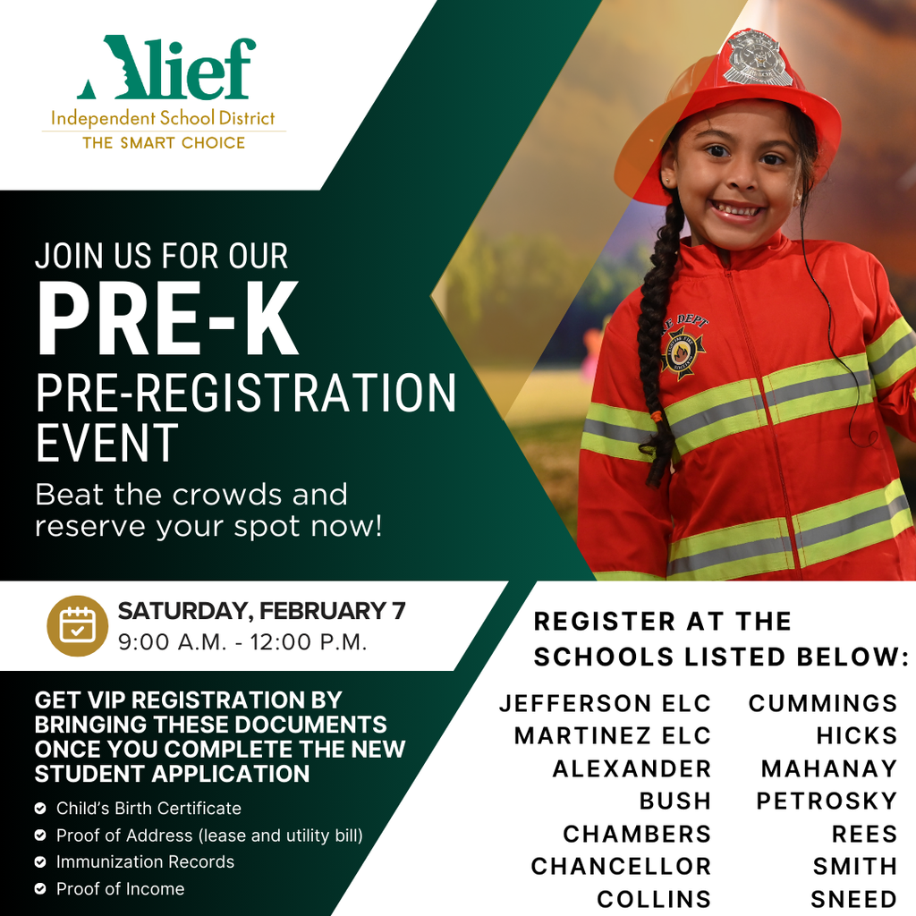Join us for our Pre-K Pre-Registration Event
