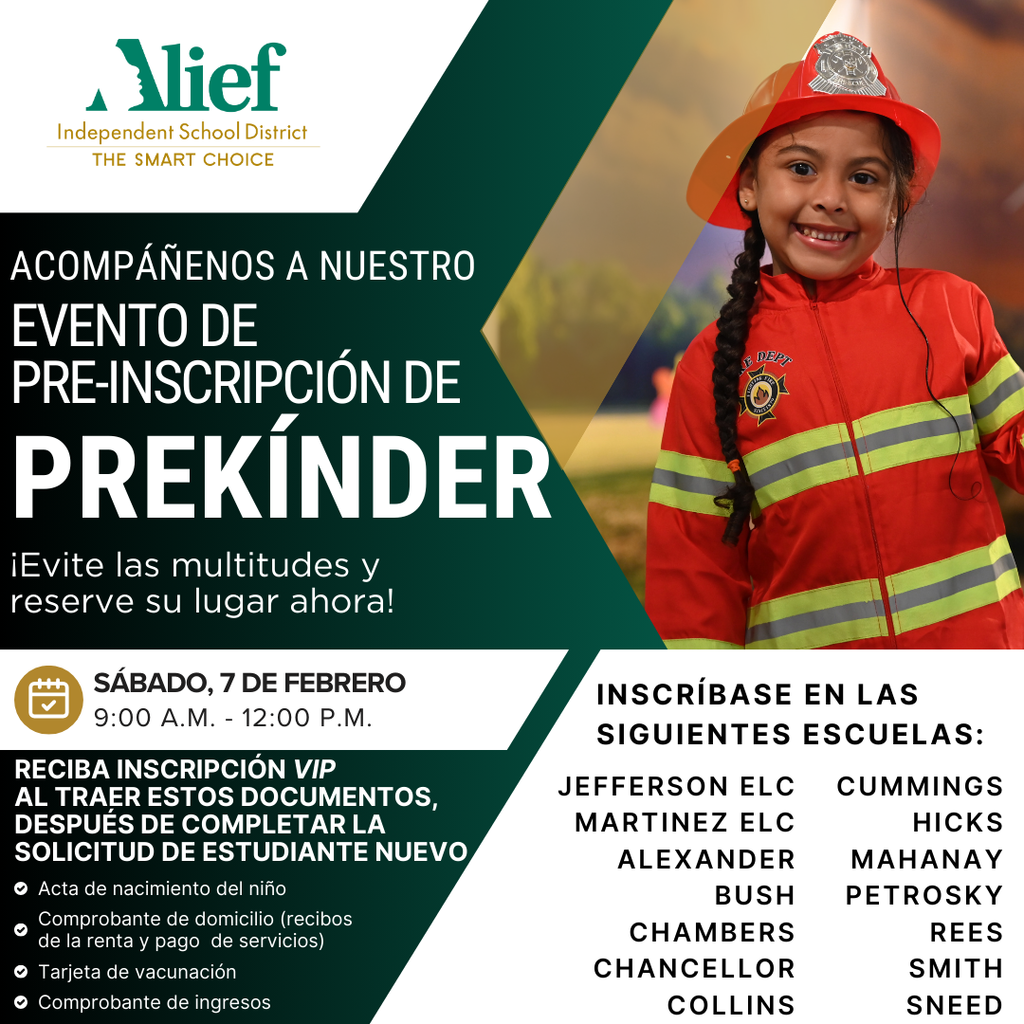 Join us for our Pre-K Pre-Registration Event