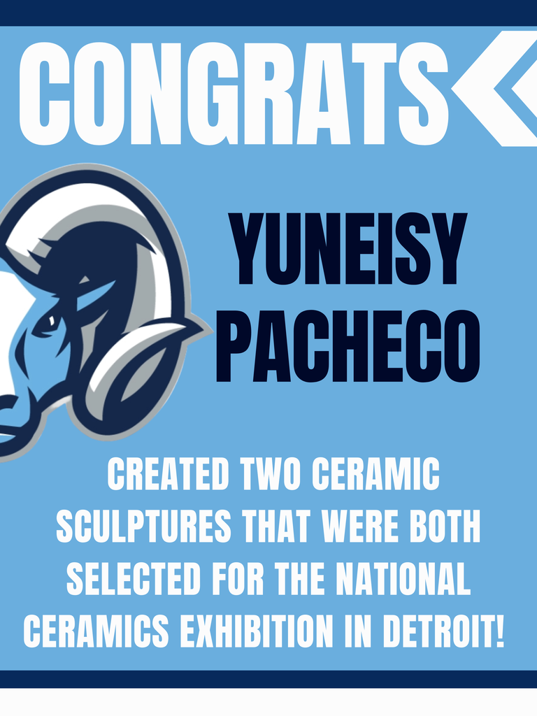 🎉 Student Art Wins! Giselle Hernandez’s Bluebird Lantern earned Best of Show at Houston Rodeo & Rodeo Art Auction. Yuneisy Pacheco: Best of Show + 2 works in NATIONAL Ceramics Detroit. Shoutout to our Scholastic awardees—so proud! 🎨