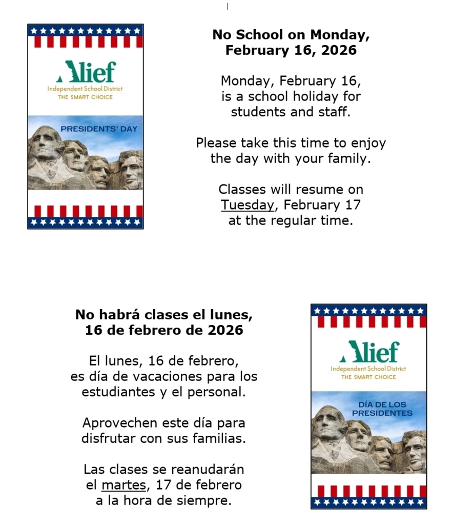 President's Day Flyer