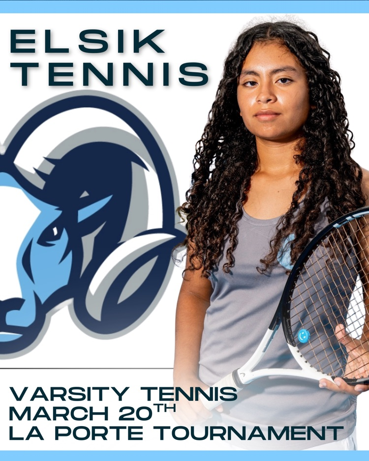Elsik’s Varsity Tennis Team meets Friday, March 20th! Good Luck Rams! #RamNation