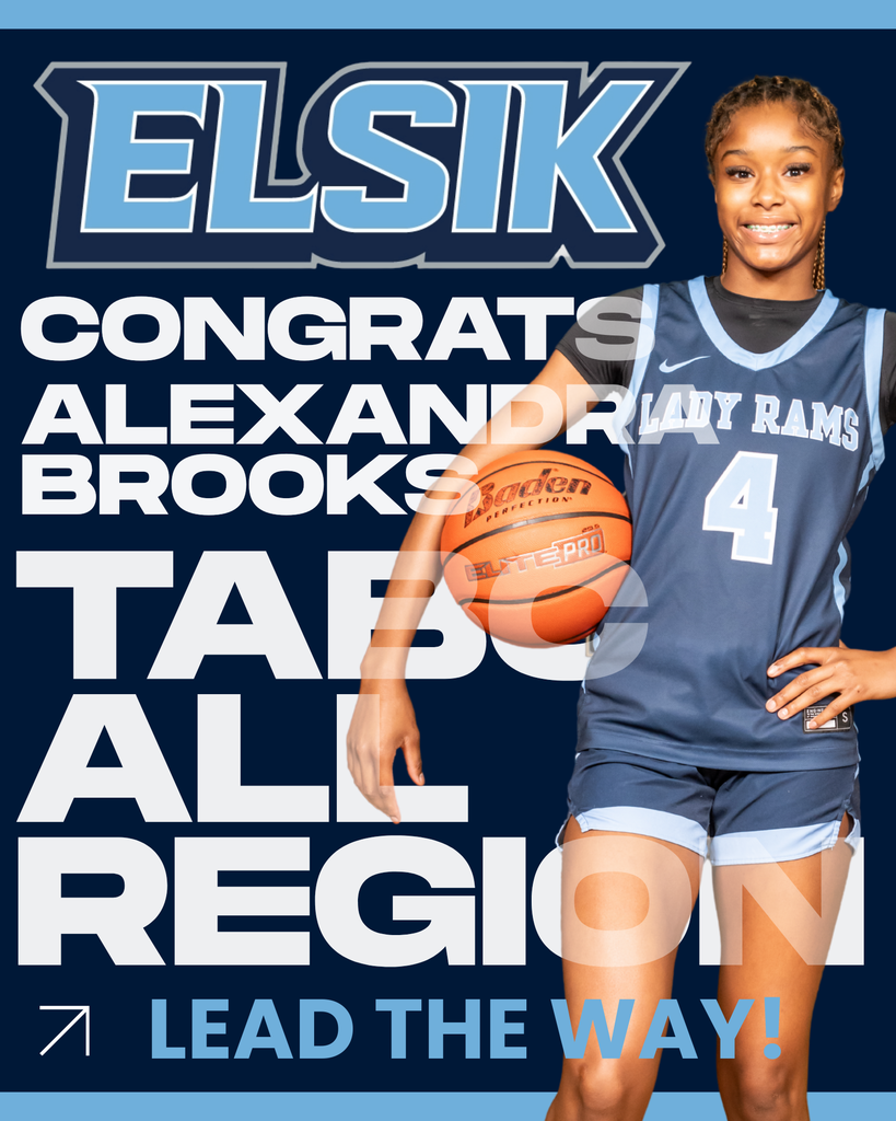 🔥 Big Time Recognition! 🔥 Congratulations to Alexandra Brooks for being named TABC (Texas Association of Basketball Coaches) All‑Region! 🏀💙 Your dedication, skill, and leadership continue to shine for the Elsik Lady Rams. Keep pushing, keep inspiring, and keep leading the way! ➡️🐏