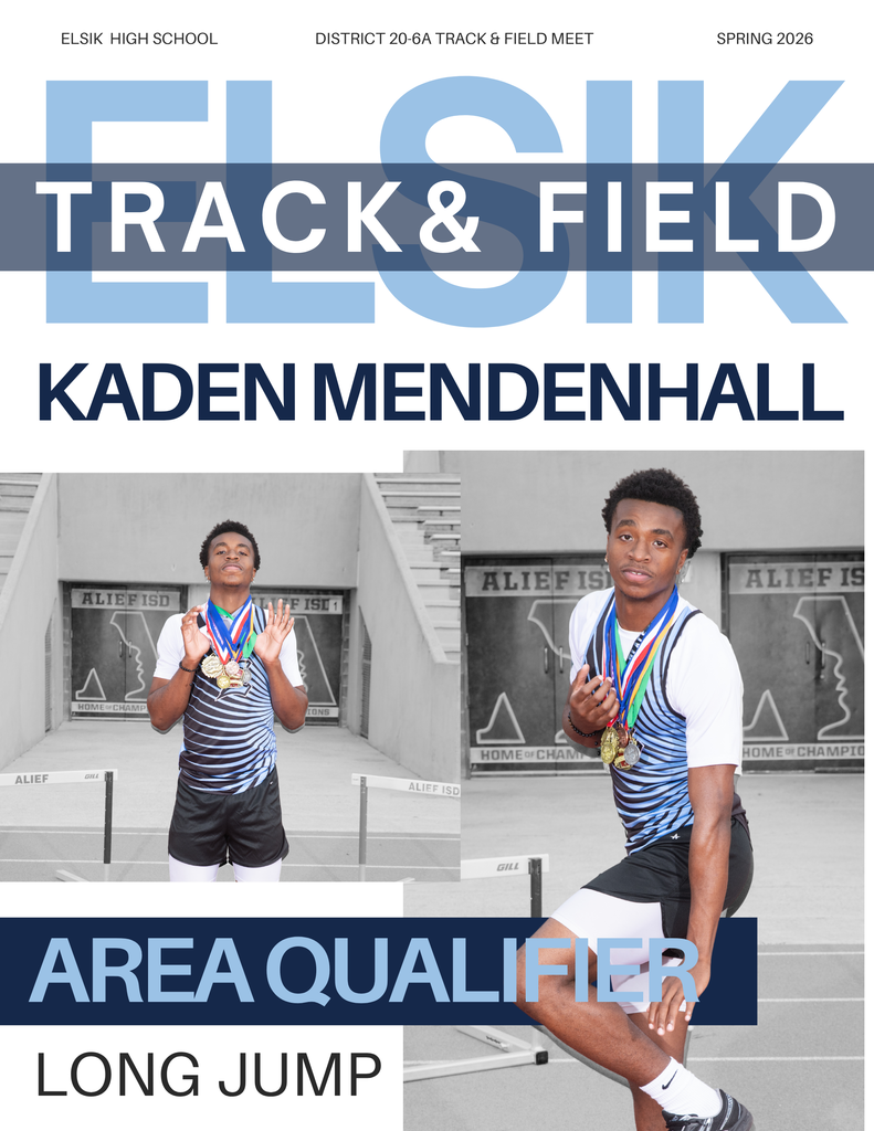 Cover of a sports magazine with "ELSK TRACK & FIELD" in bold letters. A young man wearing medals poses at a track event.