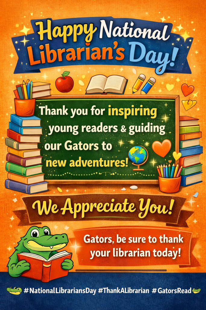Happy National Librarian's Day  Flyer 