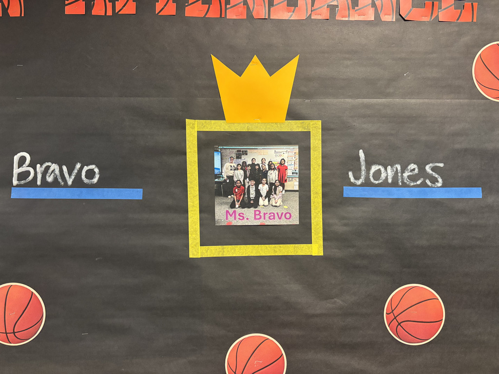Black background with basketball themes and two names, "Bravo" and "Jones". A photo of people is framed by a crown and sits between the names.