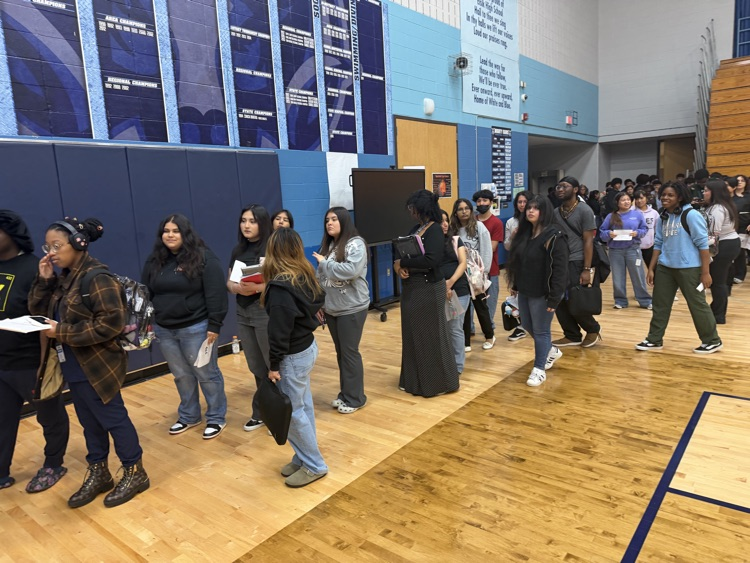 The countdown to graduation is ON! 🎓 Our Class of 2026 students are excited to pick up their graduation items and take the next step toward the big day. The journey is almost complete—let’s finish strong! #ClassOf2026 #SeniorSeason #GraduationReady