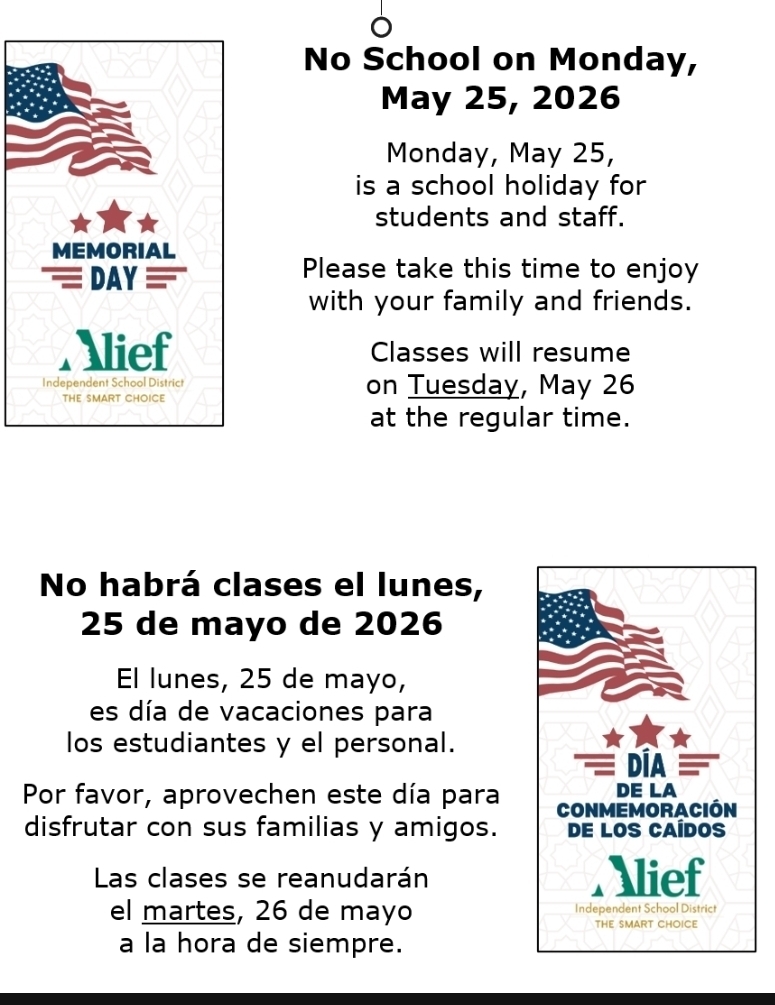 Memorial Day Flyer (American Flag)