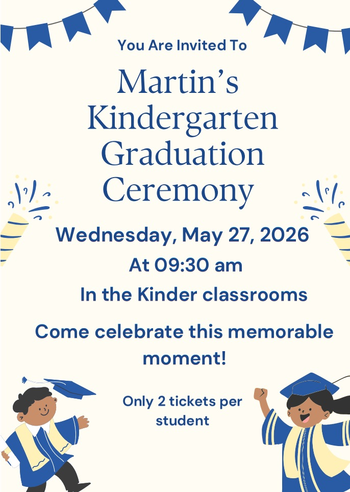 Martin kindergarten celebration