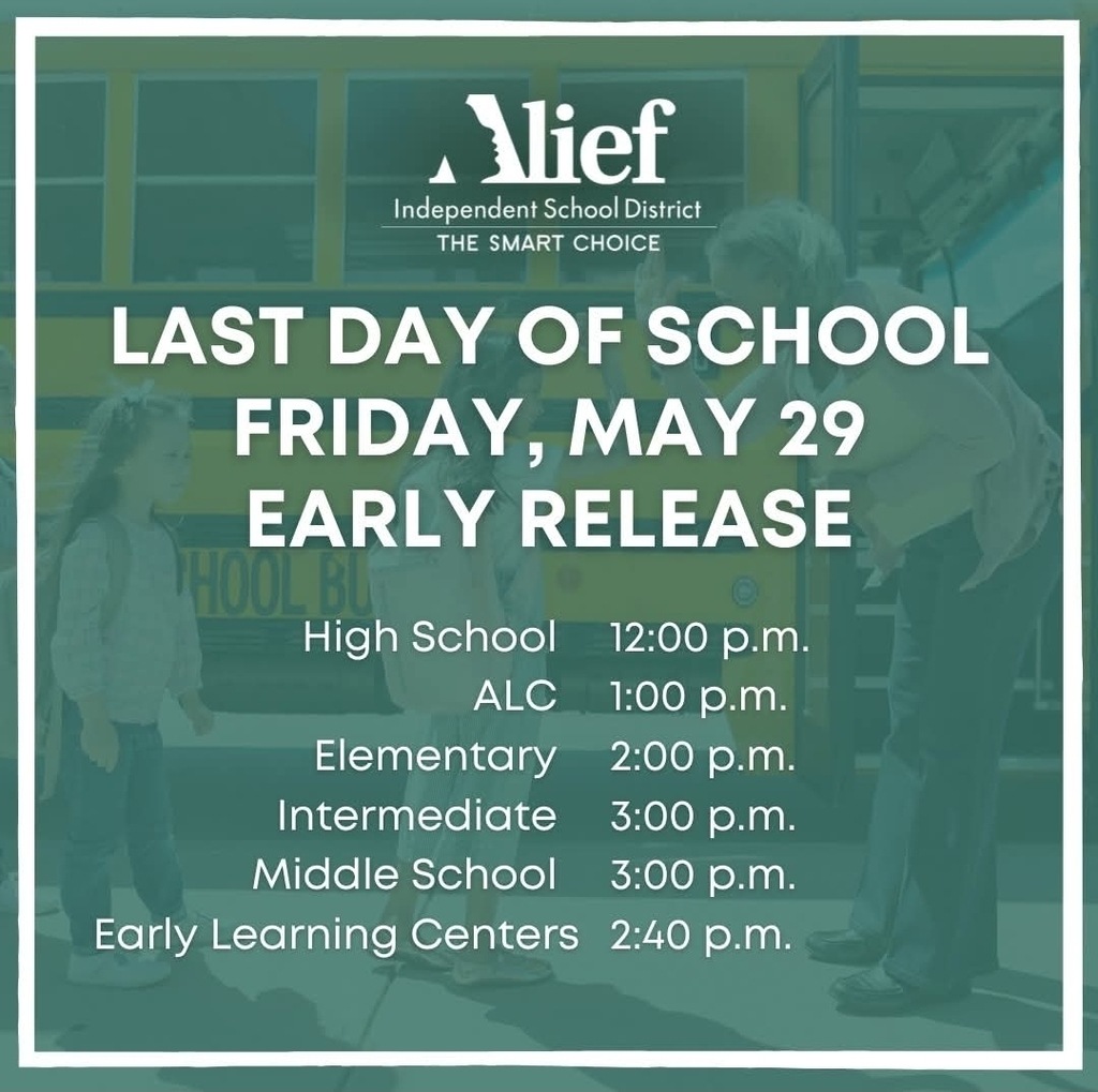 Last Day Early Release Schedule