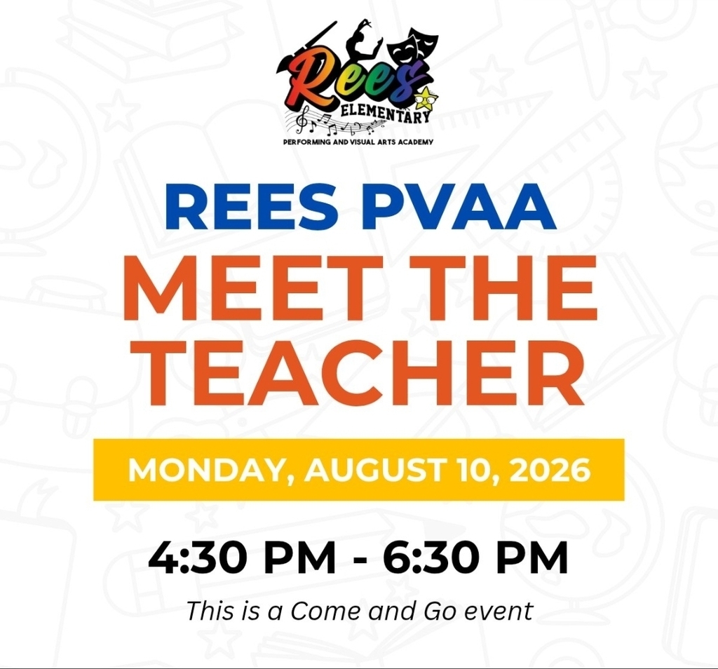 Meet The Teacher Monday, August 10th from 4:30-6:30 pm