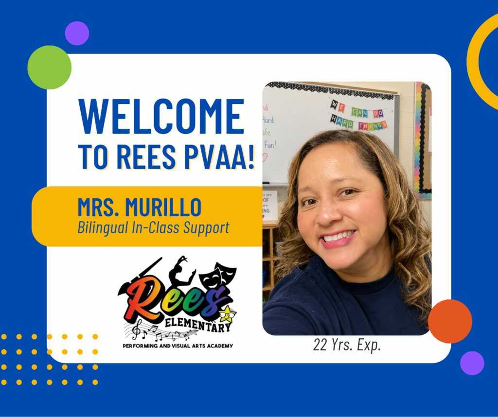 Welcome Mrs. Murillo!