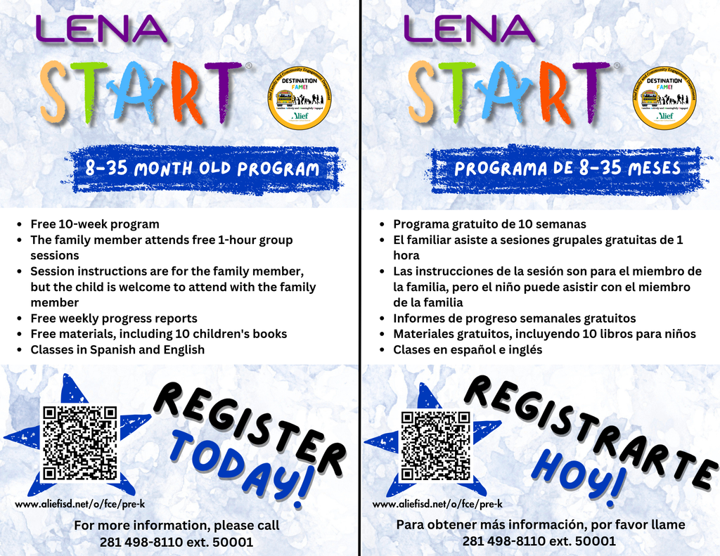 Lena Start Flyer