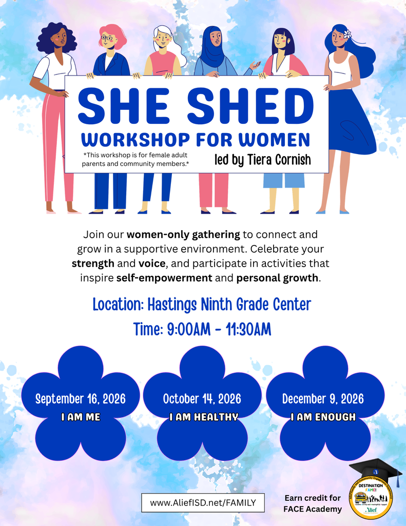 She Shed English Flyer