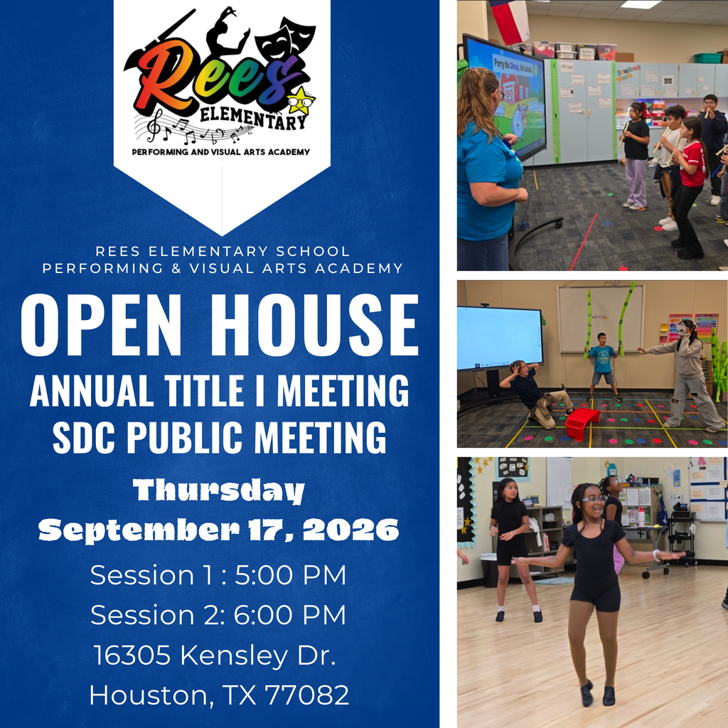 Open House is September 17th from 5-7 pm.