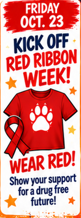 Red Ribbon Week Kick Off Friday 10/23