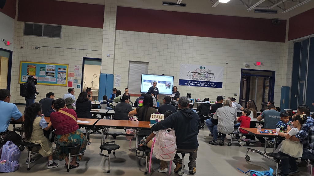 Families gather for the first in-person All Pro Dad meeting of the school year.