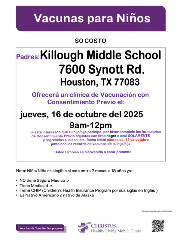 vacunas para niños 