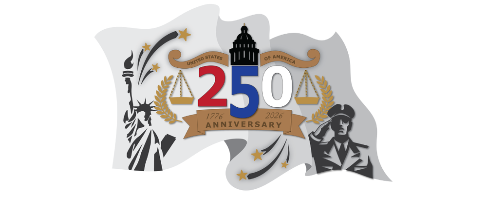 mixed media design for the 250th anniversary of the signing of declaration of independence. This artwork was created by staff and students at the Tech Center