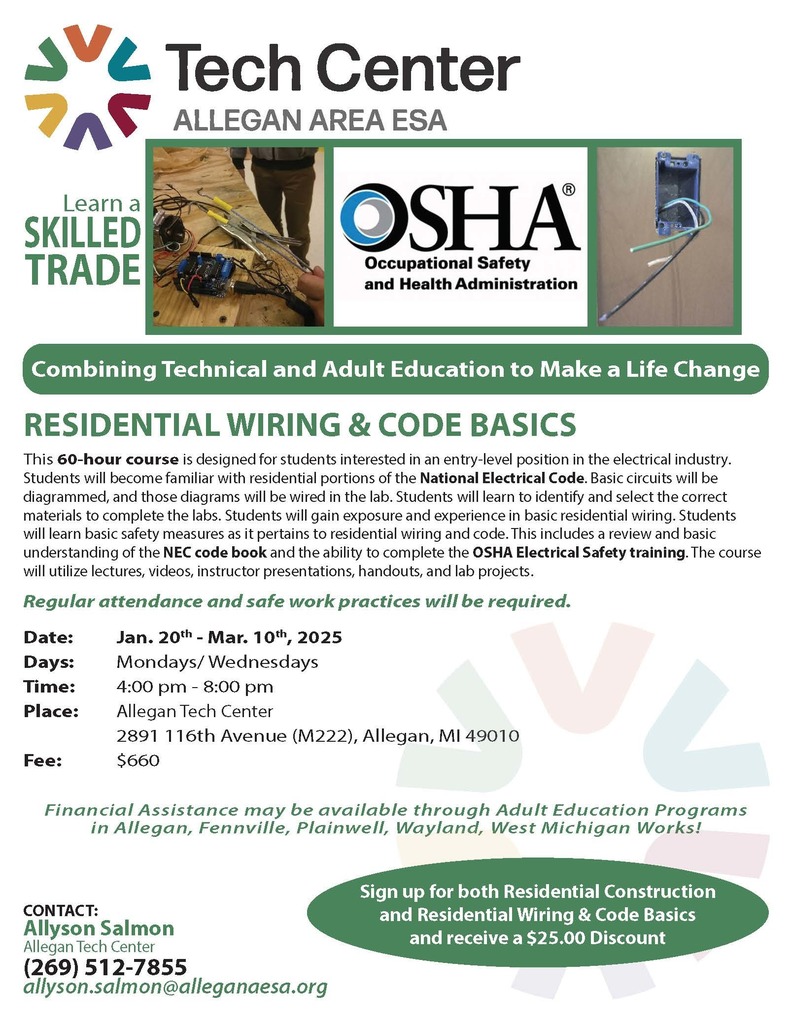 Wiring Flyer for Adult ED