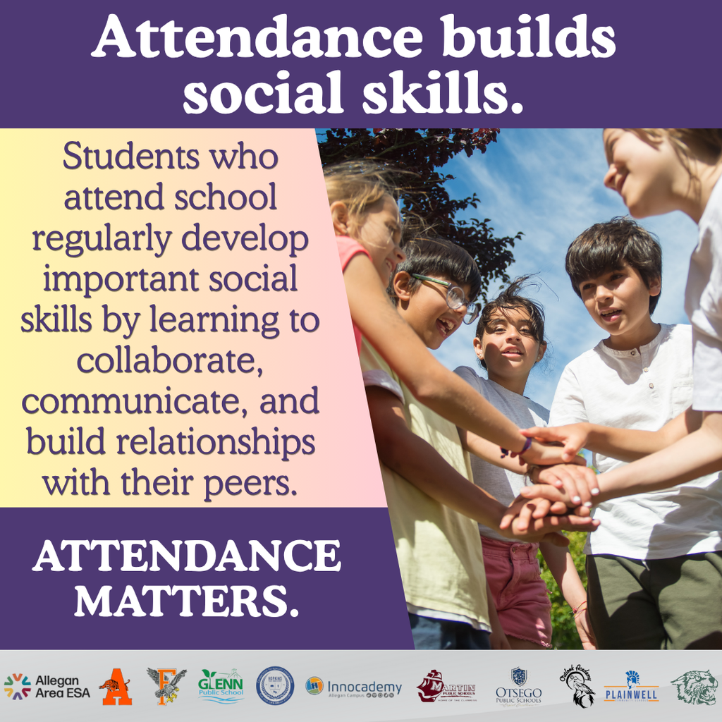 attendance builds social skills
