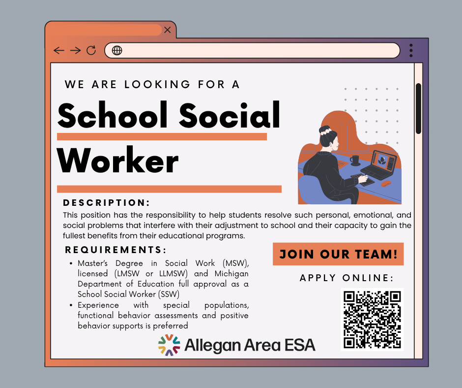 We are looking for a school social worker