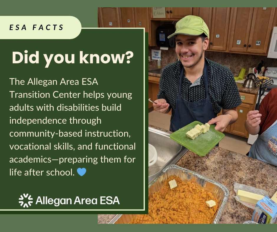 Student cutting butter and placing on tray of sweet potatoes
