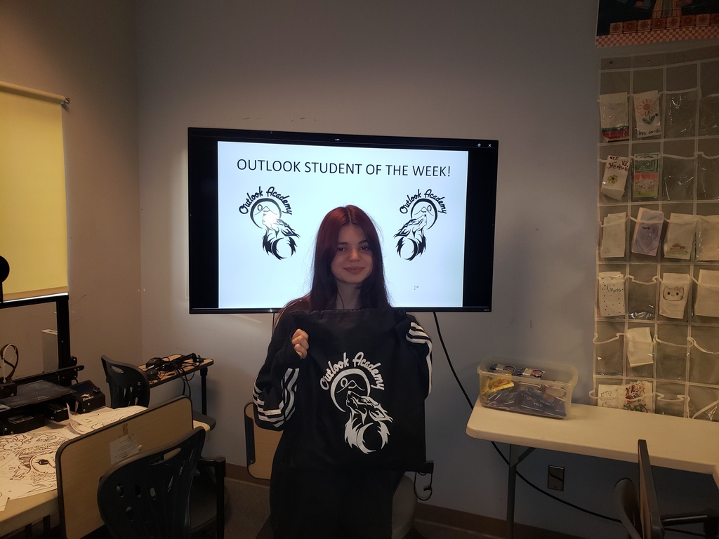 picture of Liv, student of the week.